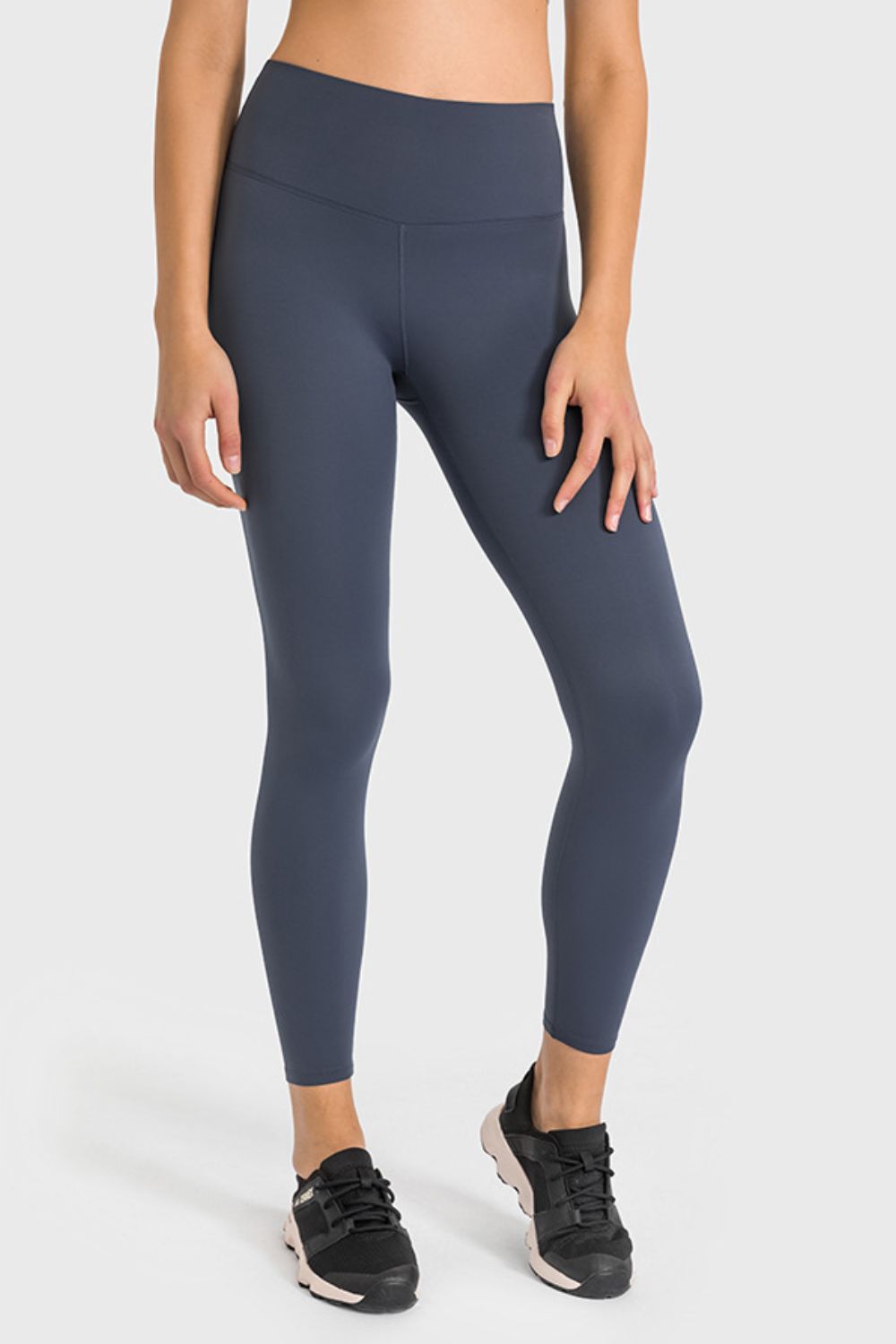 High Waist Ankle - Length Yoga Leggings - Mervyns