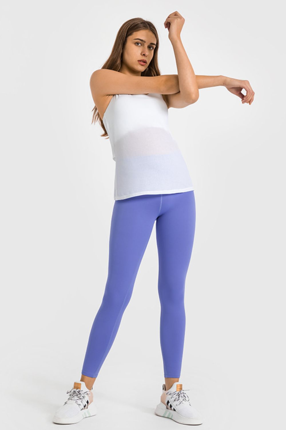 High Waist Ankle - Length Yoga Leggings - Mervyns