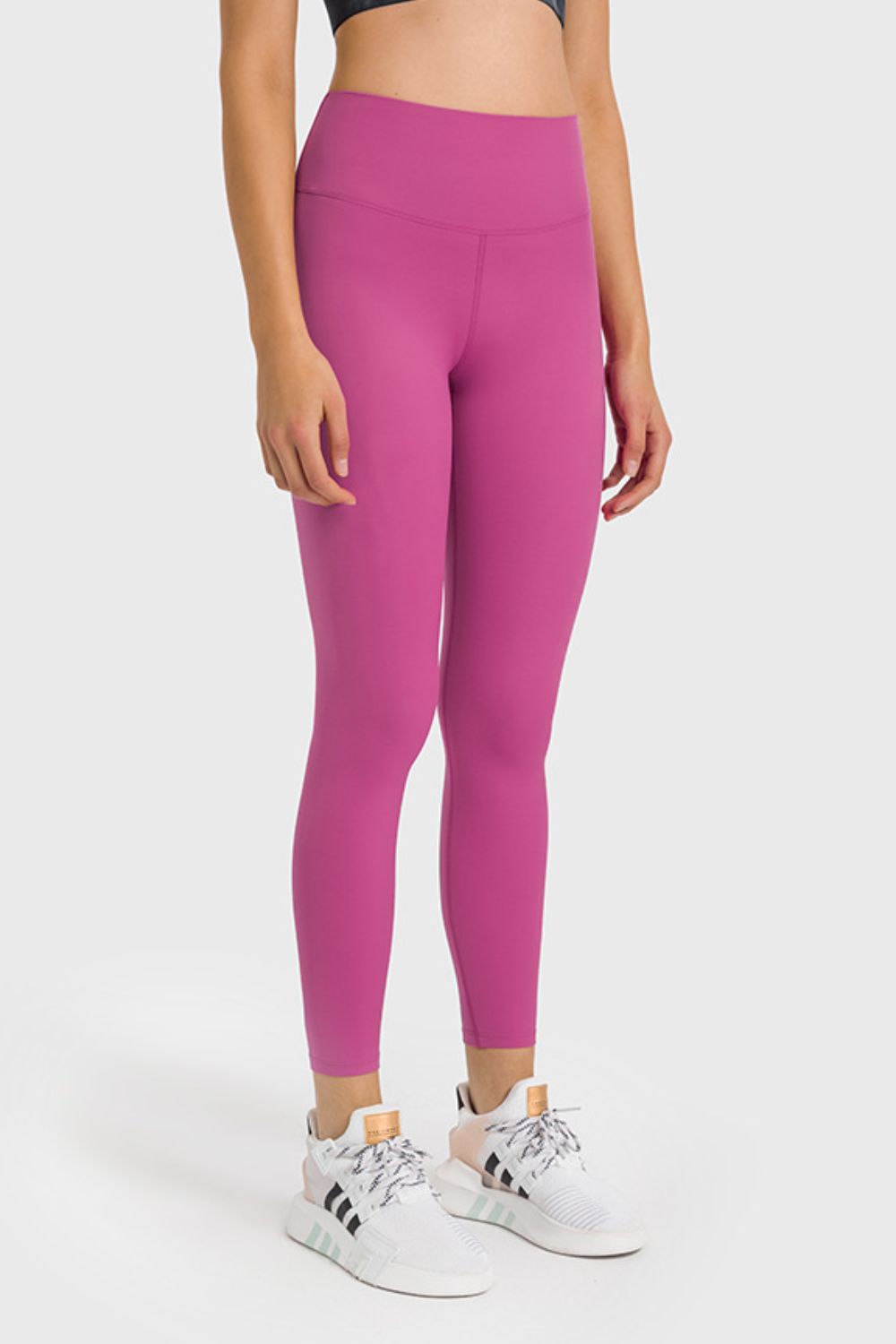 High Waist Ankle - Length Yoga Leggings - Mervyns