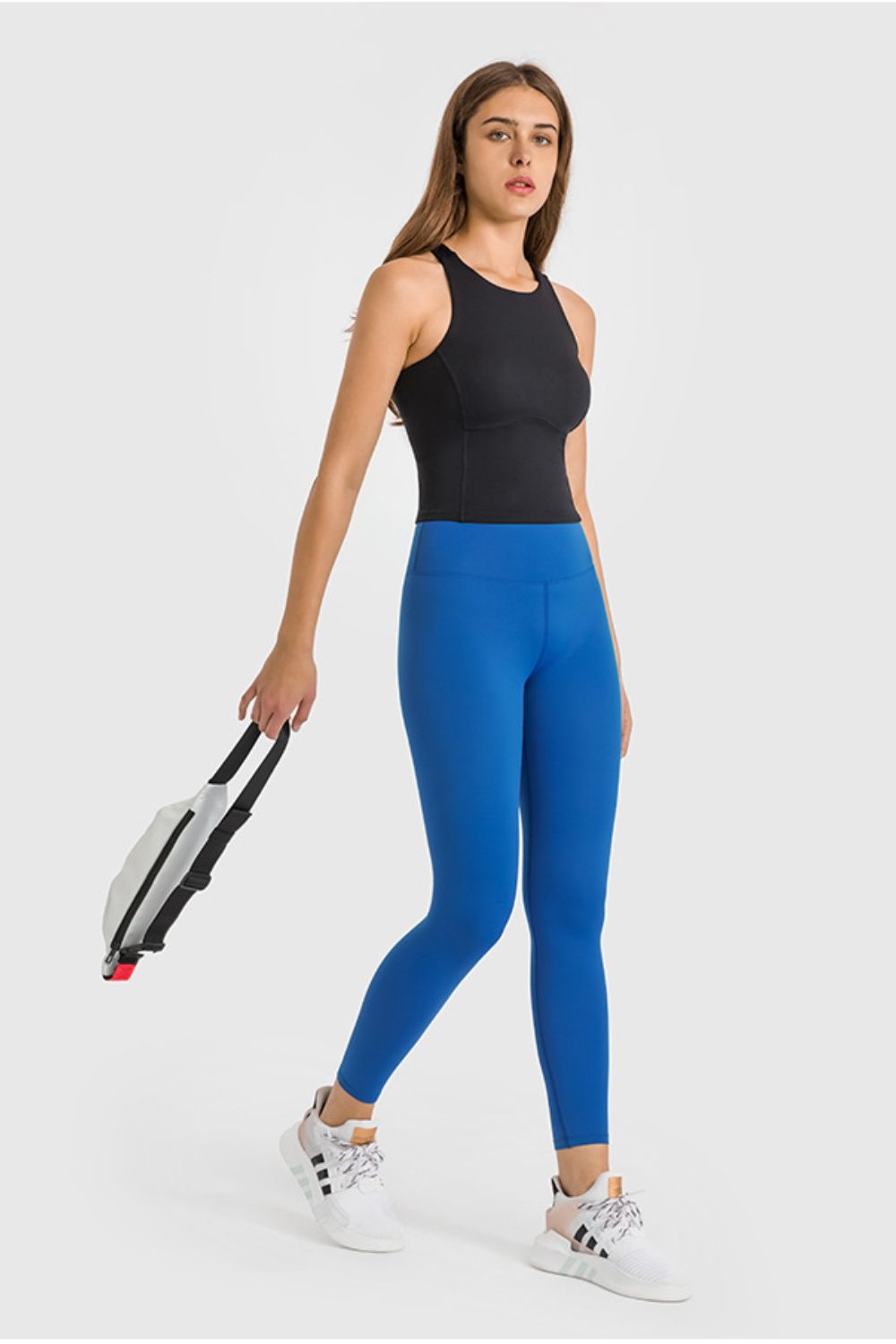 High Waist Ankle - Length Yoga Leggings - Mervyns