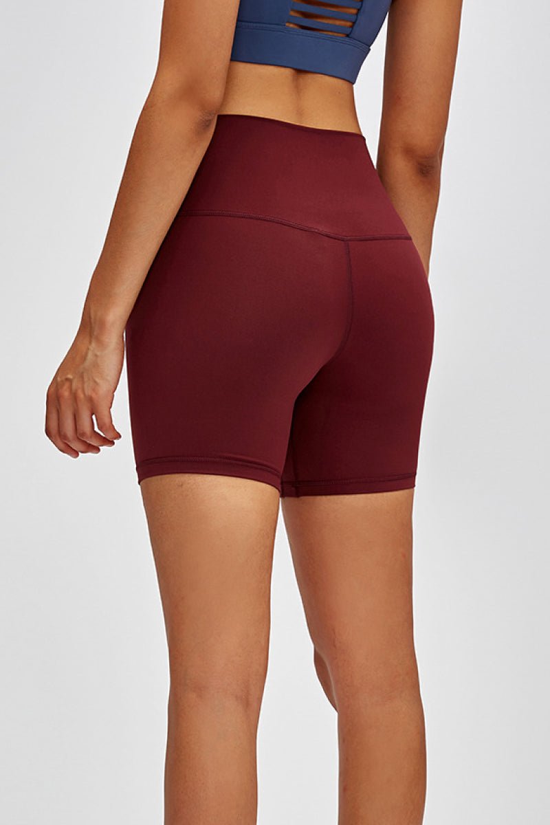 High Waist Training Shorts - Mervyns