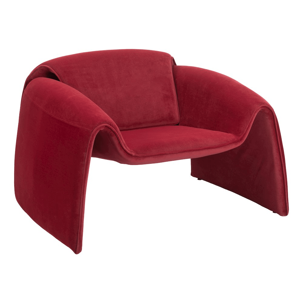 Horten Accent Chair Red - Mervyns