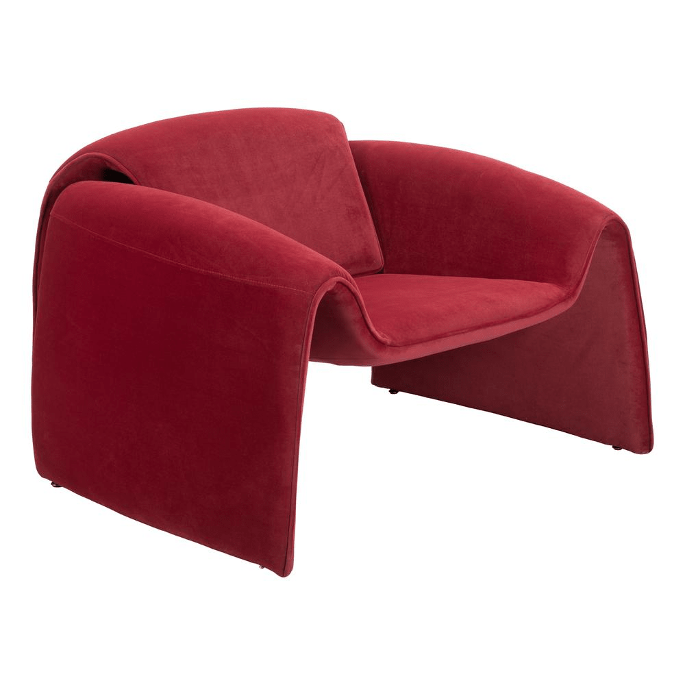 Horten Accent Chair Red - Mervyns