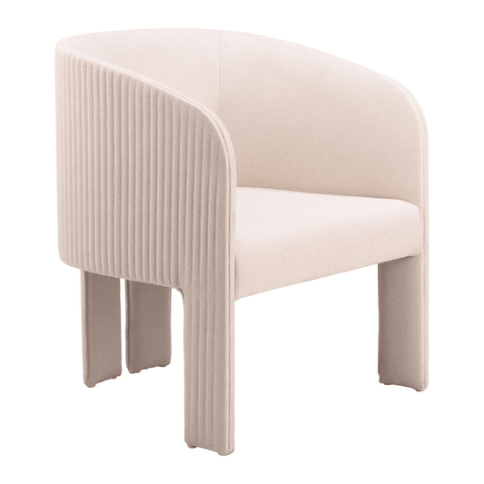 Hull Accent Chair Beige - Mervyns
