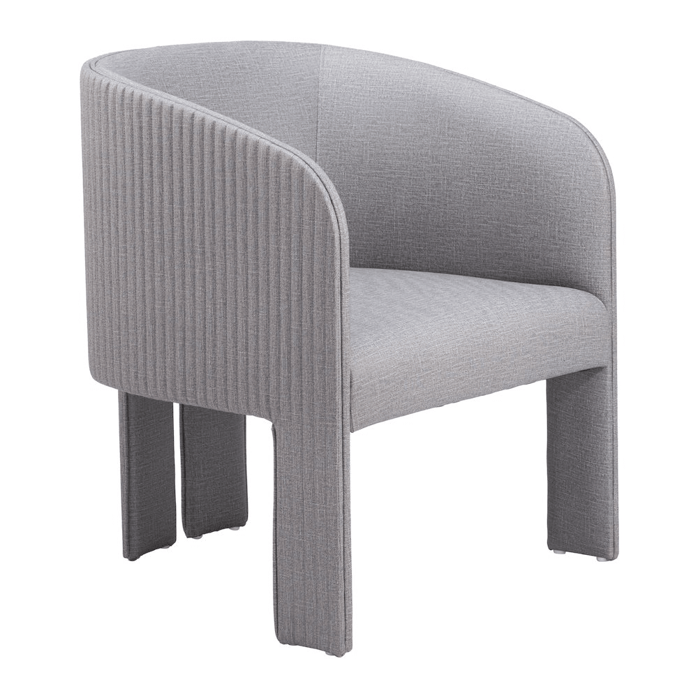 Hull Accent Chair Slate Gray - Mervyns