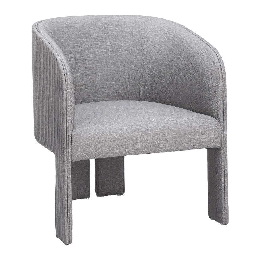 Hull Accent Chair Slate Gray - Mervyns