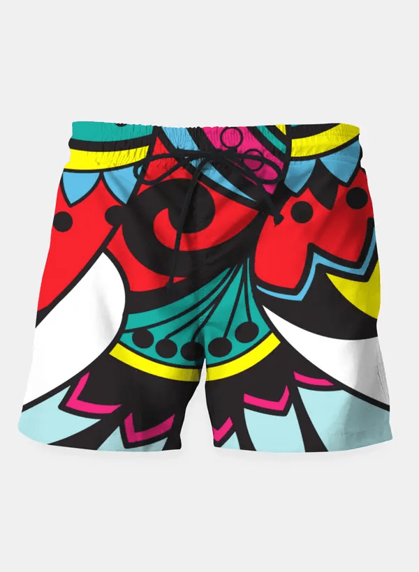 Intricate Birds Shorts - Mervyns