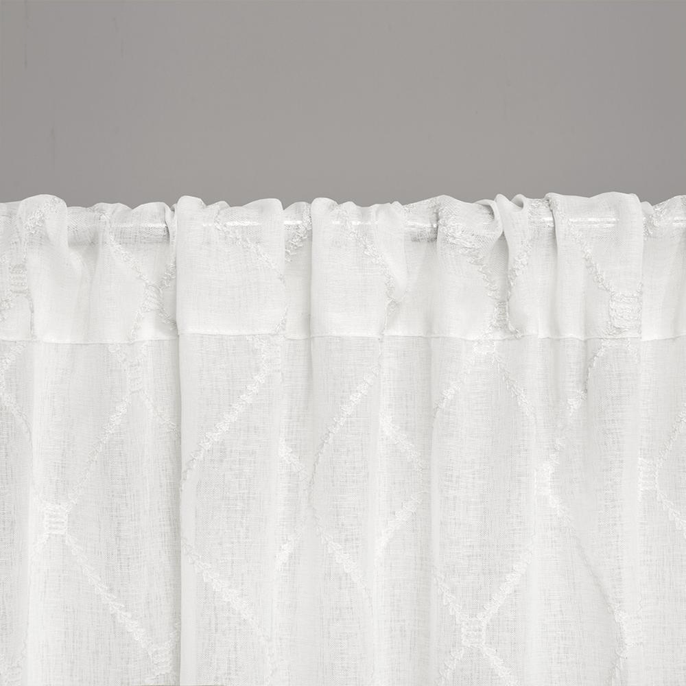 Irina Diamond Sheer Window Curtain - Mervyns