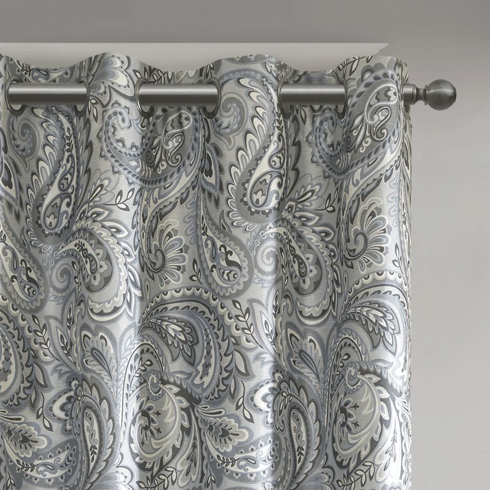 Jenelle Paisley Printed Total Blackout Window Panel - Mervyns