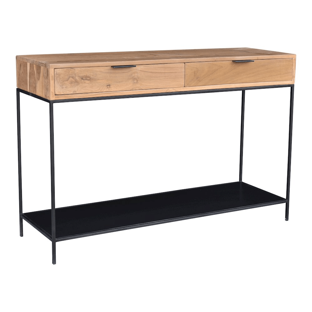 Joliet Console Table Natural - Mervyns