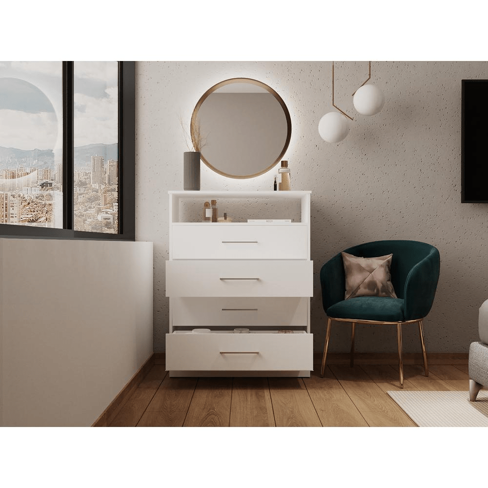 Kairo Dresser White - Mervyns