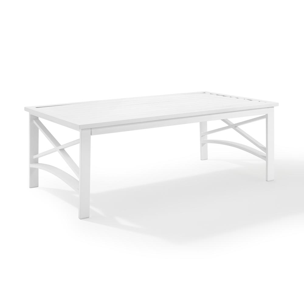 Kaplan Coffee Table White - Mervyns