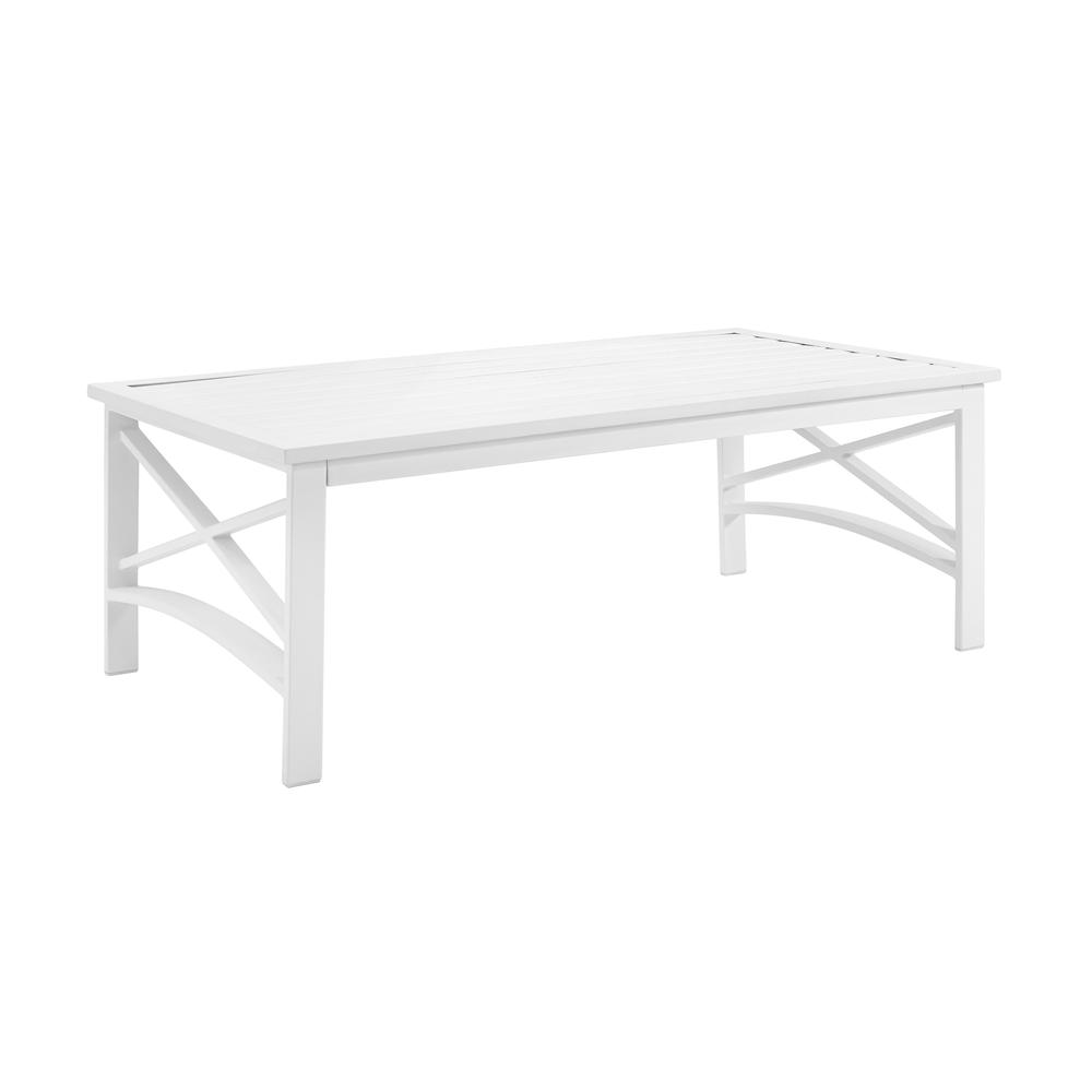 Kaplan Coffee Table White - Mervyns