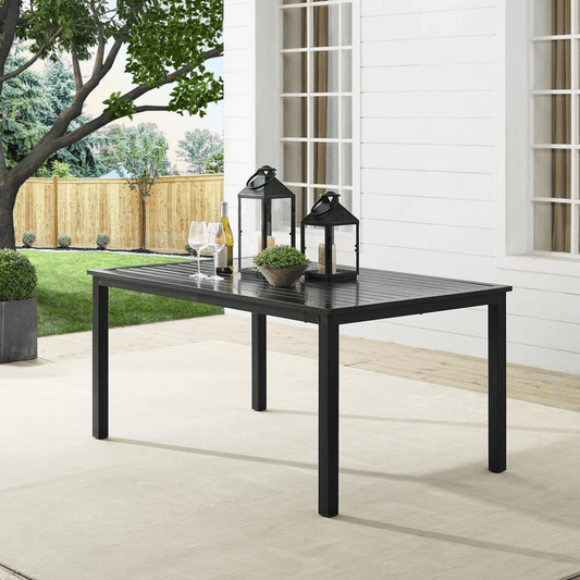 Kaplan Outdoor Dining Table Oil Rubbed Bronze - Mervyns