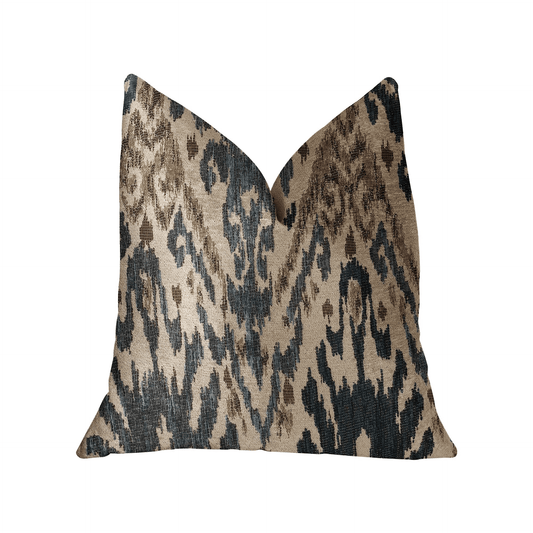 Kaveh Green, Beige and Brown Luxury Throw Pillow - Mervyns