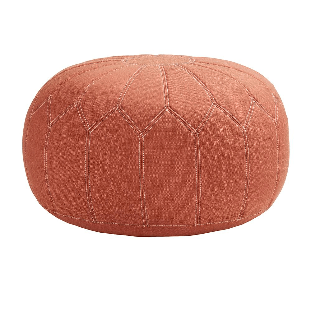 Kelsey Round Pouf Ottoman,FPF18 - 0090 - Mervyns