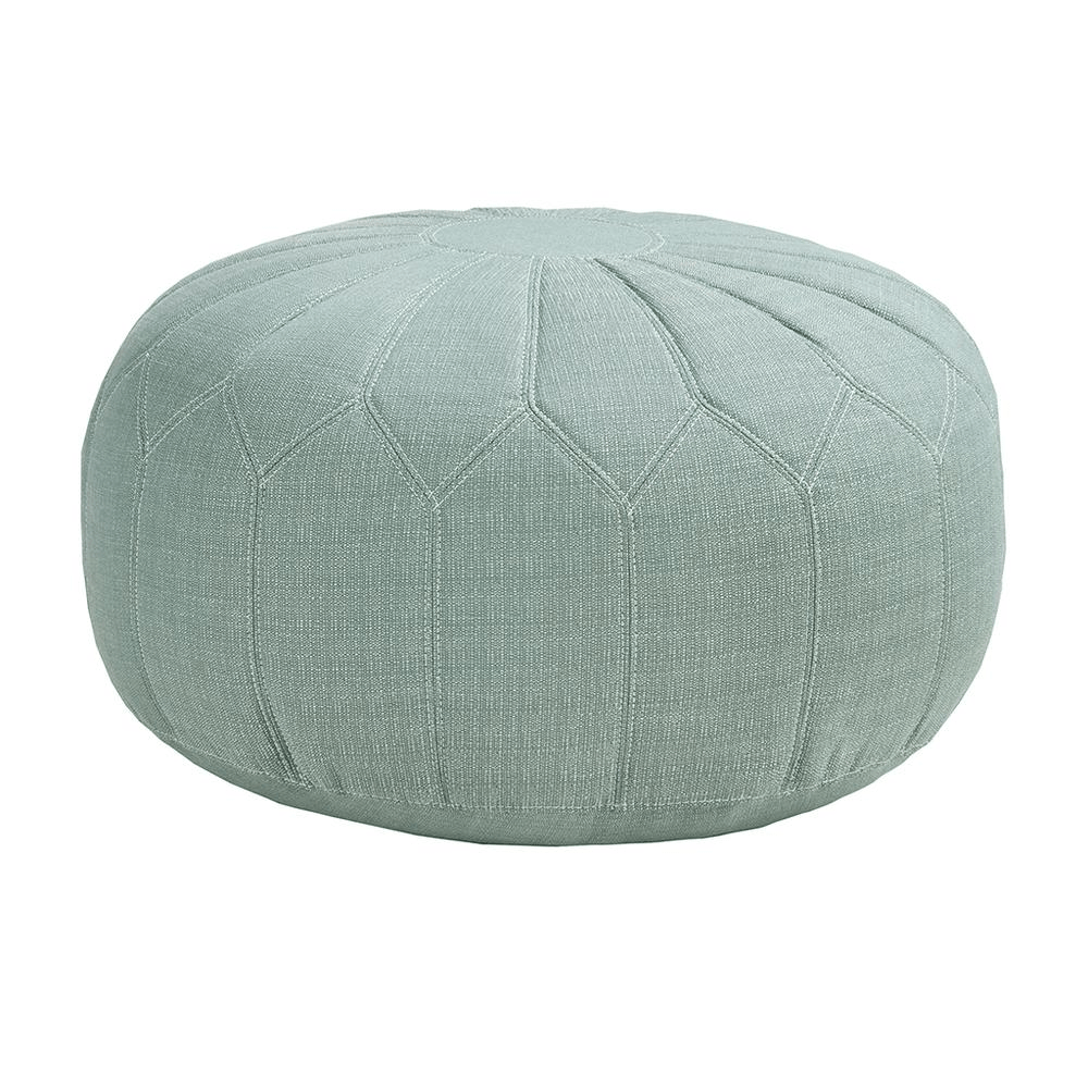 Kelsey Round Pouf Ottoman,FPF18 - 0090 - Mervyns