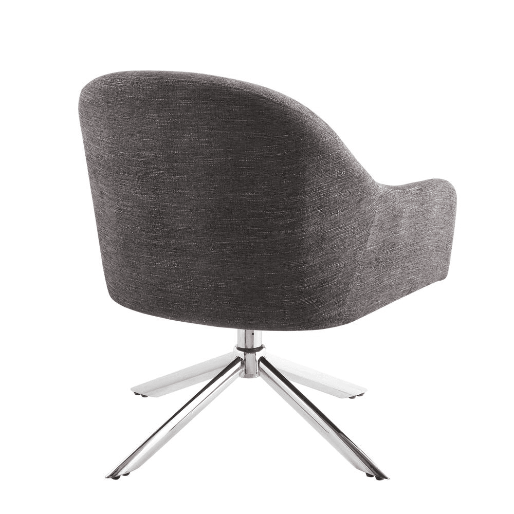 Lachlan Granite Swivel Accent Chair - Mervyns