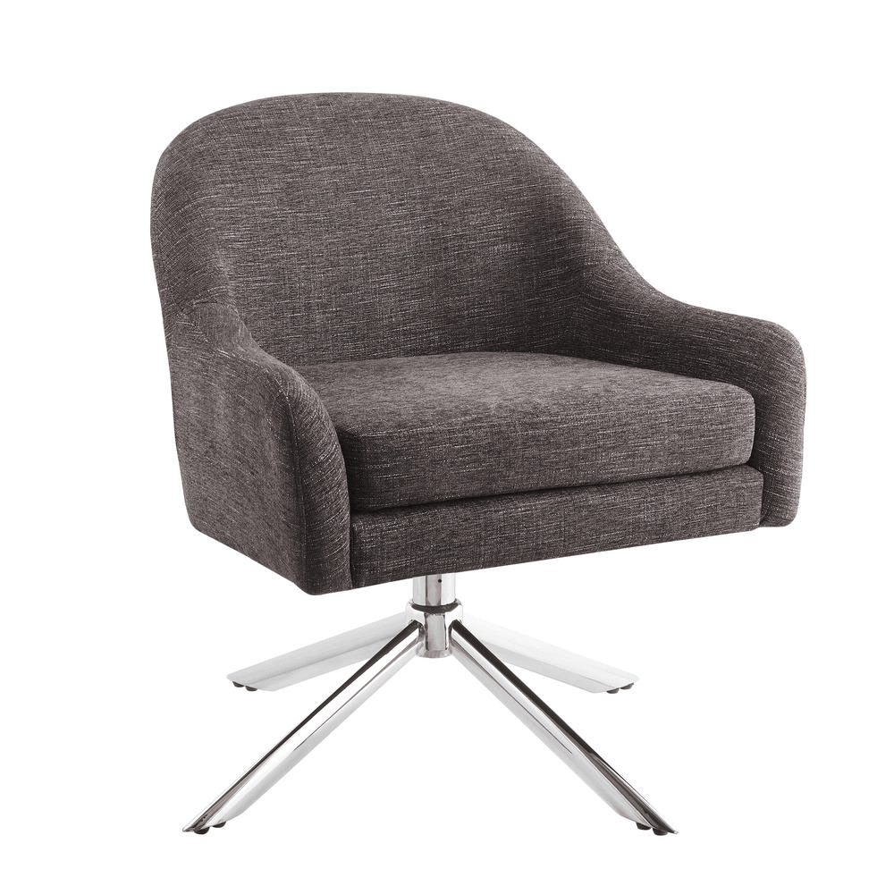 Lachlan Granite Swivel Accent Chair - Mervyns