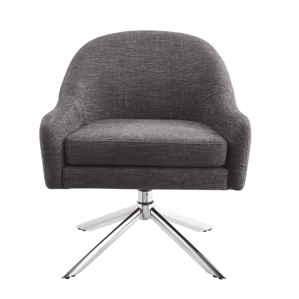 Lachlan Granite Swivel Accent Chair - Mervyns