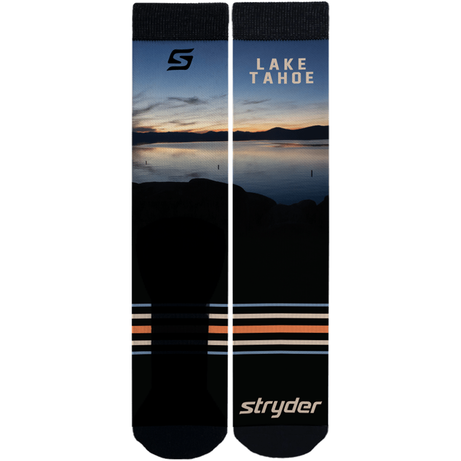 Lake Tahoe Lake Sunset Socks - Mervyns