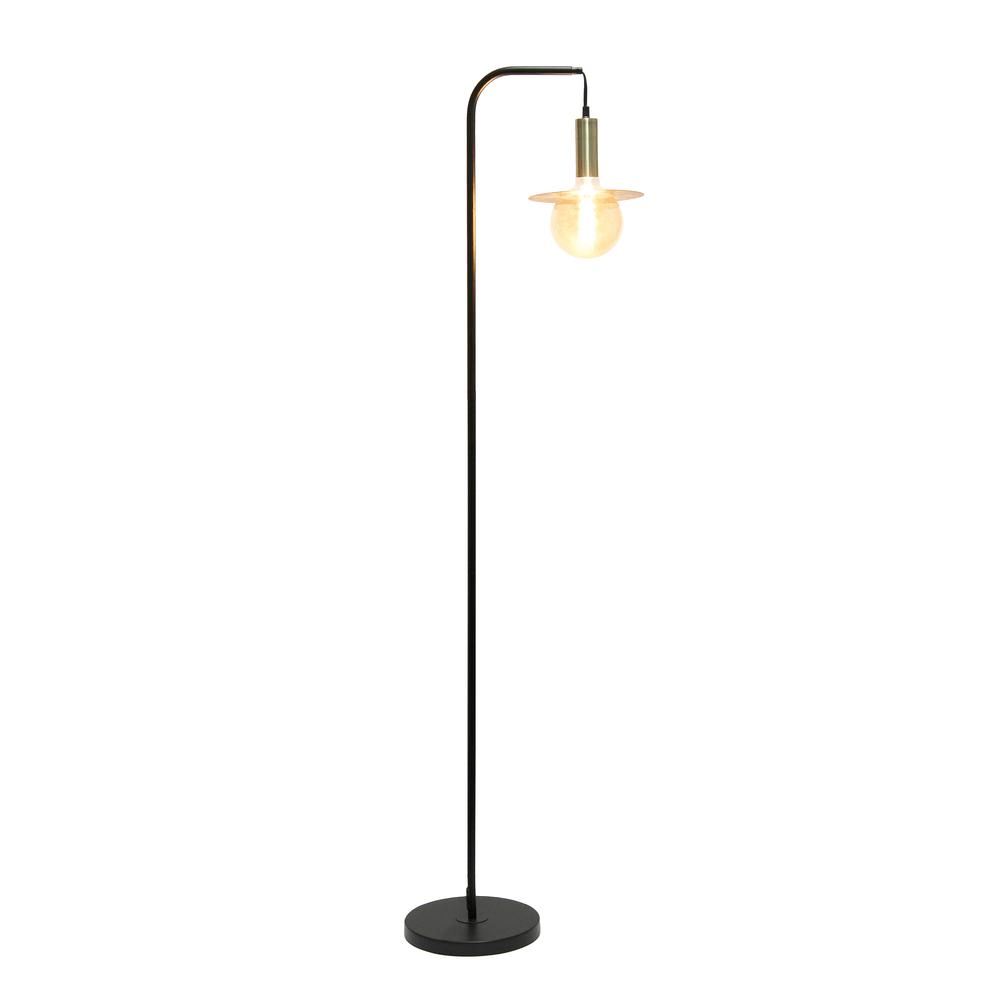 Lalia Home Oslo Floor Lamp, Black - Mervyns