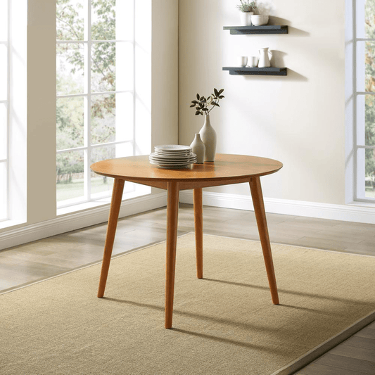 Landon Round Dining Table Acorn - Mervyns