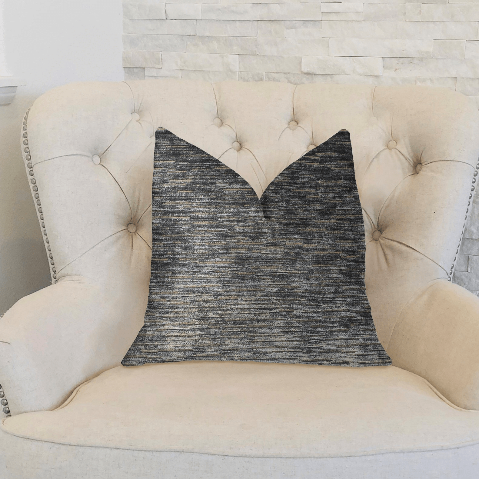 Lavish Touch Blue Luxury Throw Pillow - Mervyns