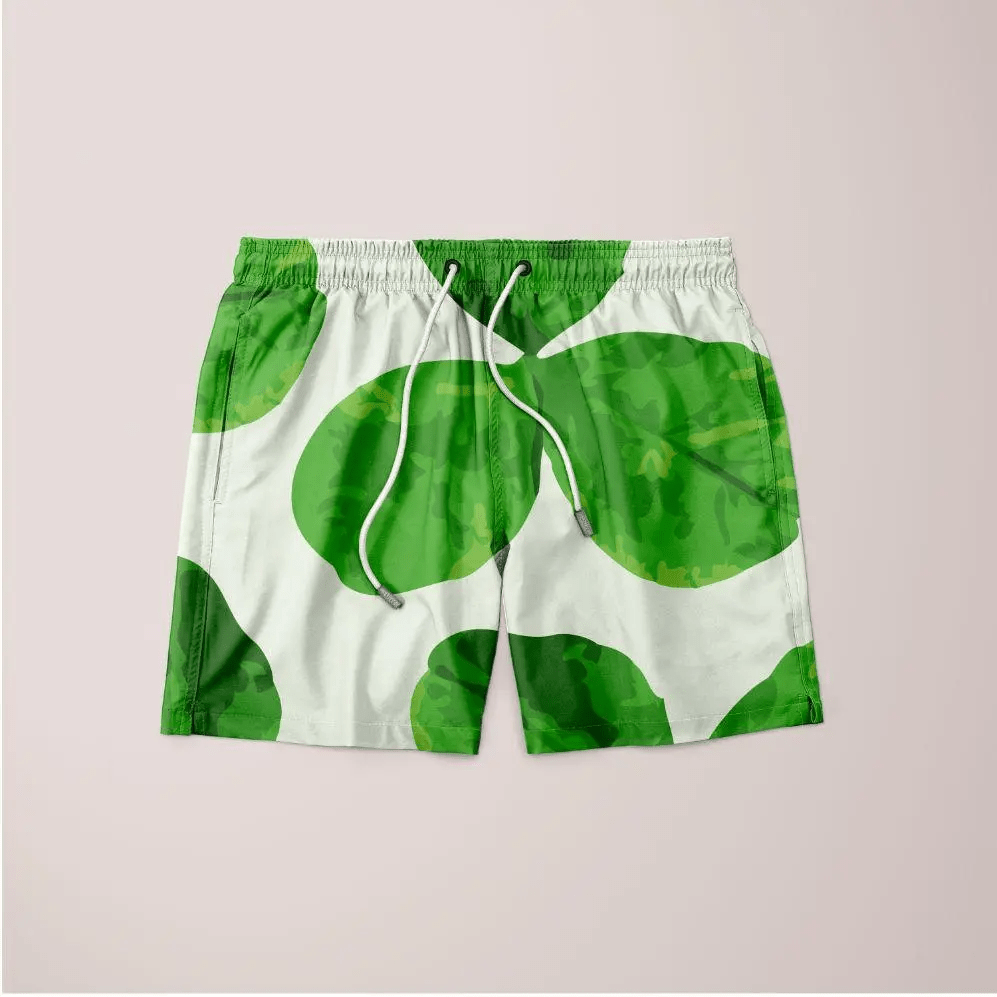 Leaf Pattern Shorts - Mervyns