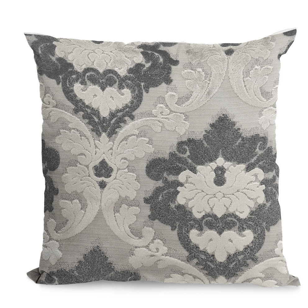 Leilani Fleurs Luxury Throw Pillow in Blue and Beige Tones - Mervyns