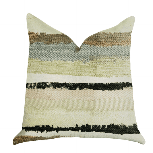 Lime Stone River Sand Multi Color Luxury Throw Pillow - Mervyns