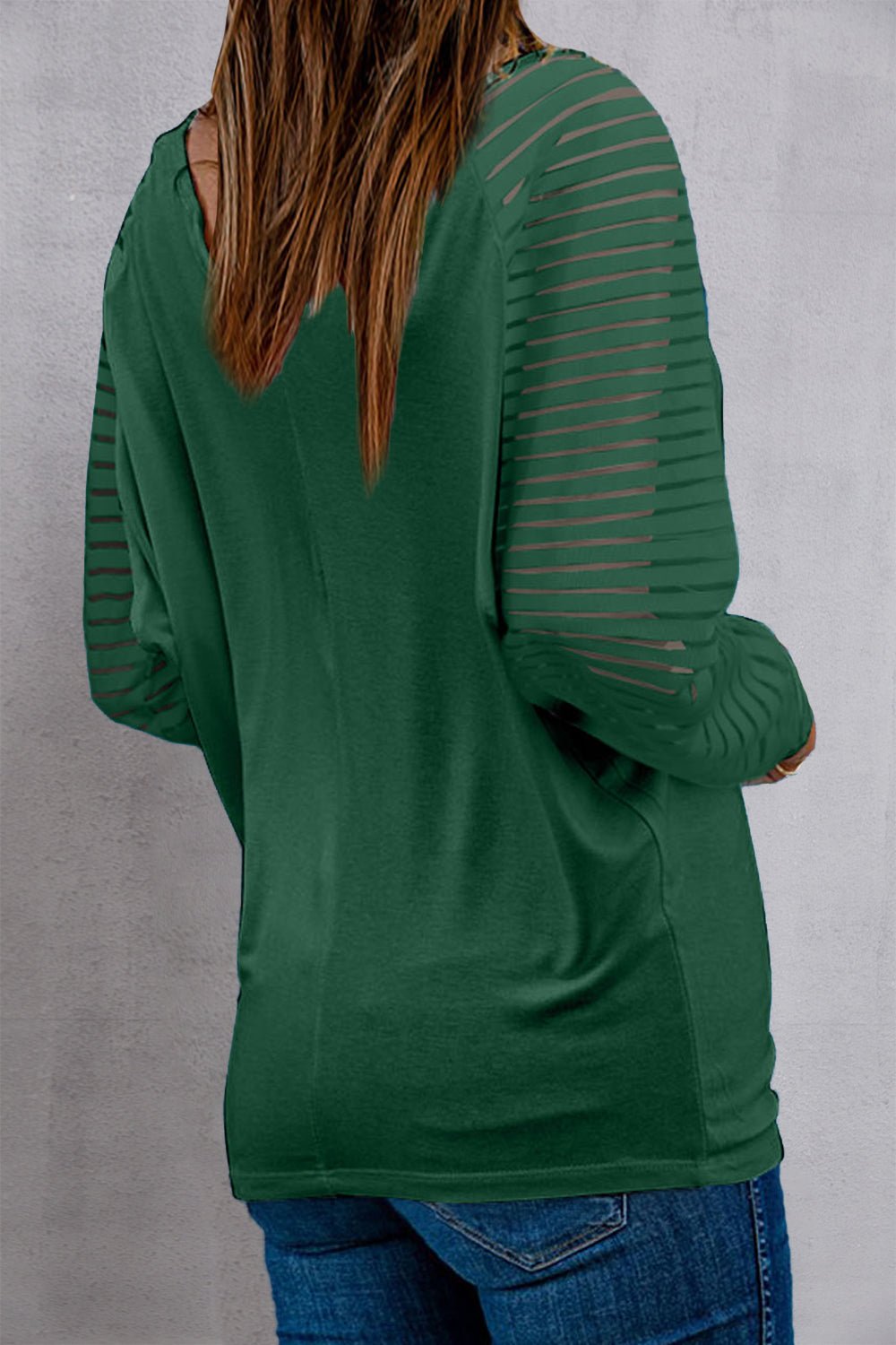 LUCKY V - Neck Raglan Sleeve Blouse - Mervyns