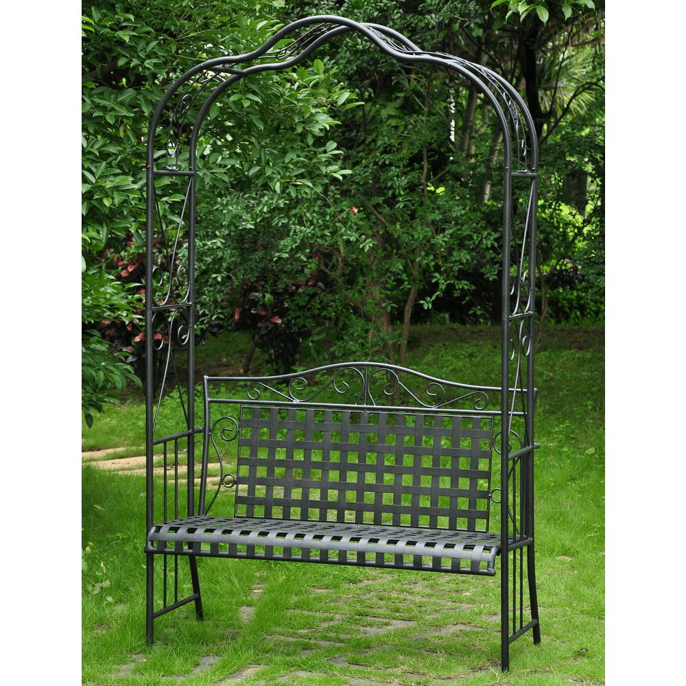 Mandalay Iron Arbor Bench - Mervyns