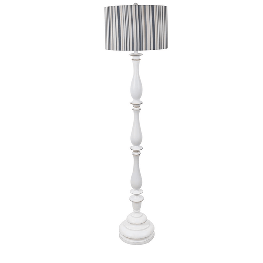 Maribelle Multi Stripe Floor Lamp - Mervyns