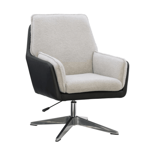 Marion Swivel Chair Black Grey - Mervyns