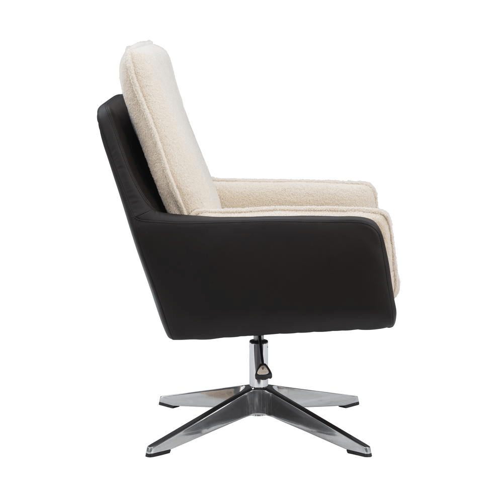 Marion Swivel Chair Brown Natural - Mervyns