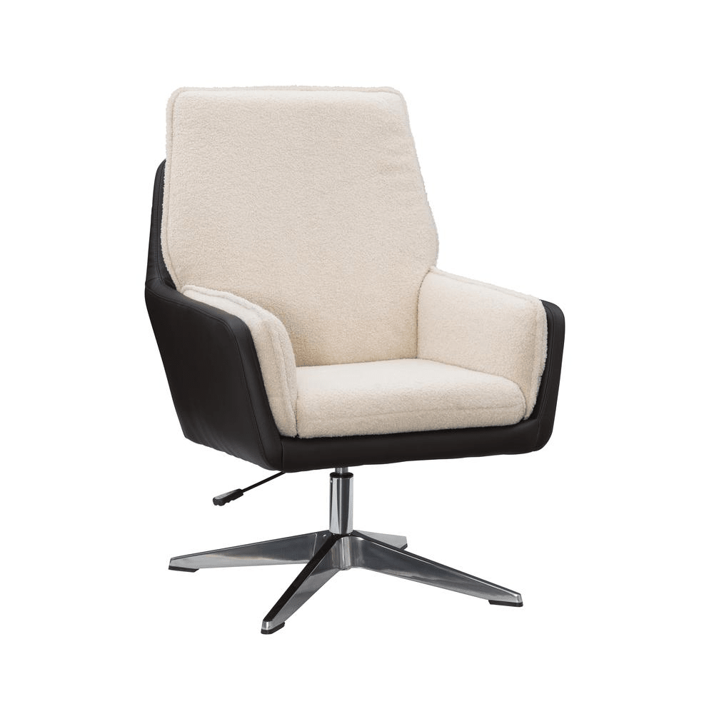 Marion Swivel Chair Brown Natural - Mervyns