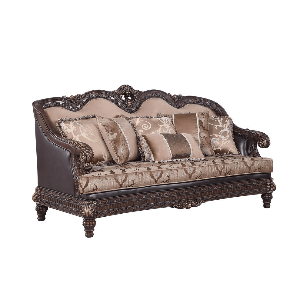 Marquess Traditional Hazelnut Sofa - Mervyns