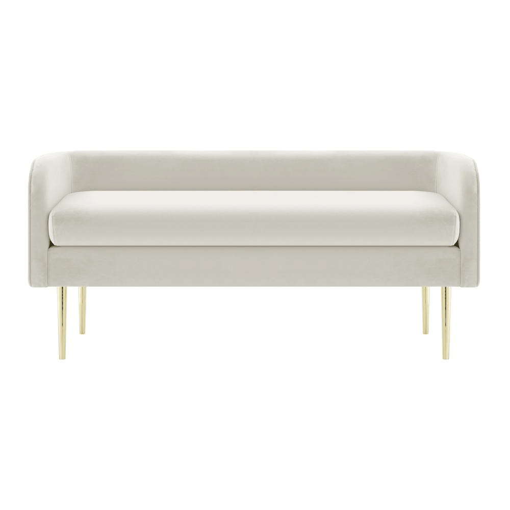 Marsha Velvet Bench - Mervyns
