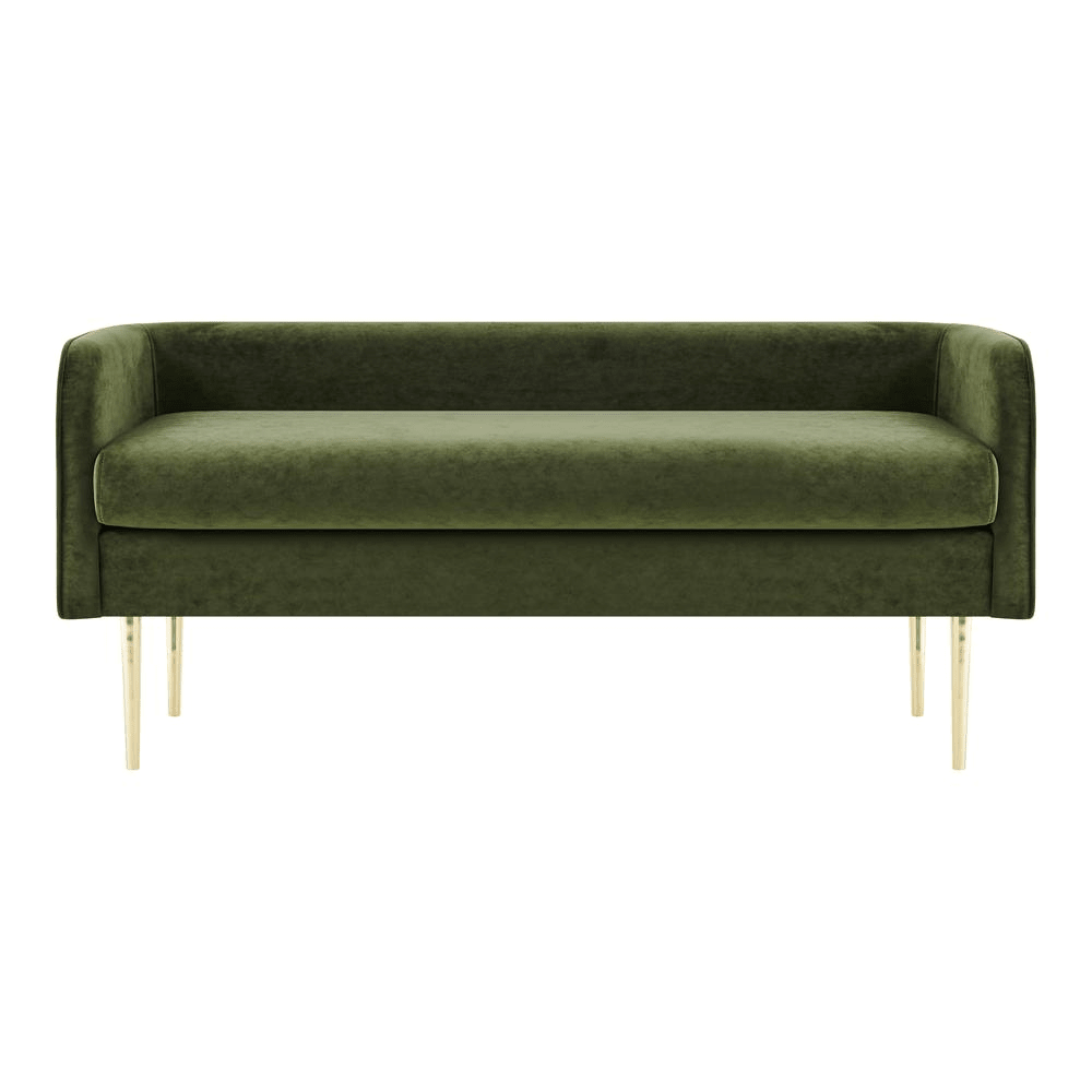 Marsha Velvet Bench - Mervyns