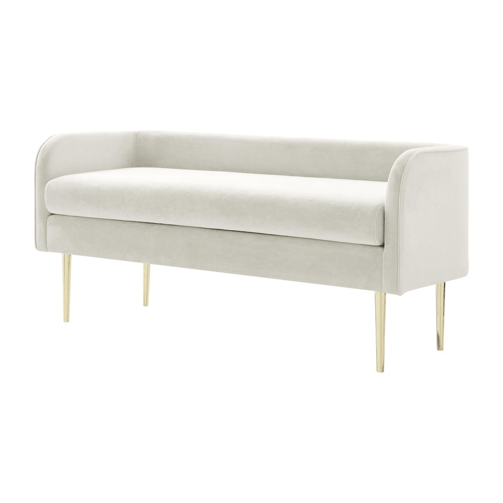 Marsha Velvet Bench - Mervyns