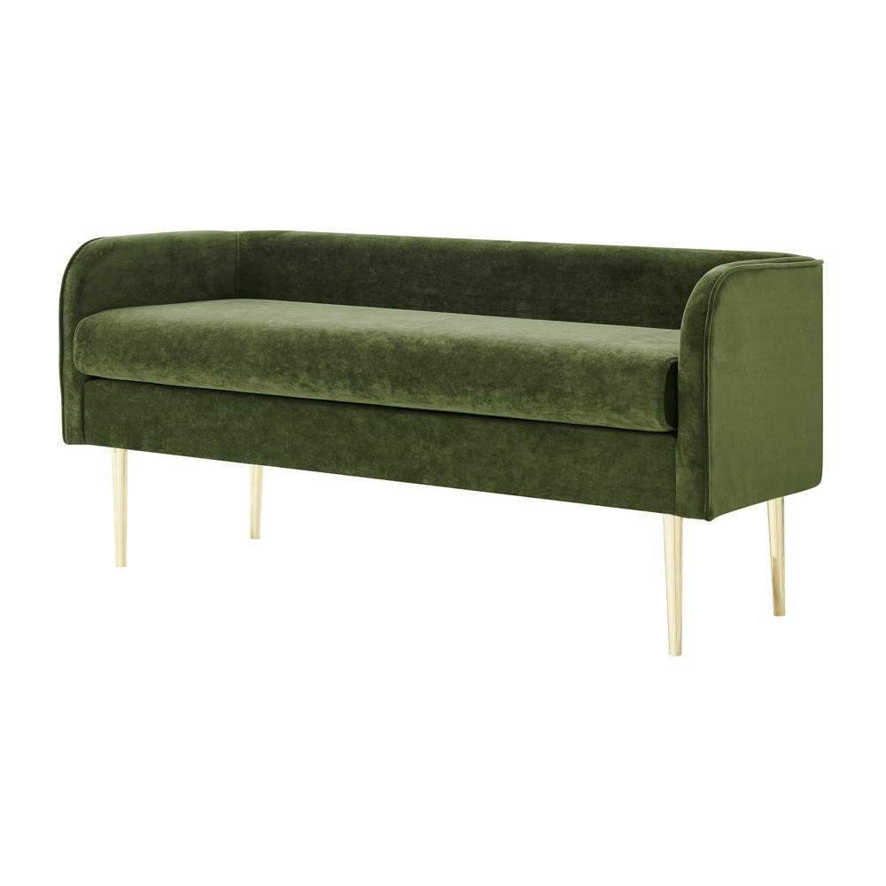 Marsha Velvet Bench - Mervyns