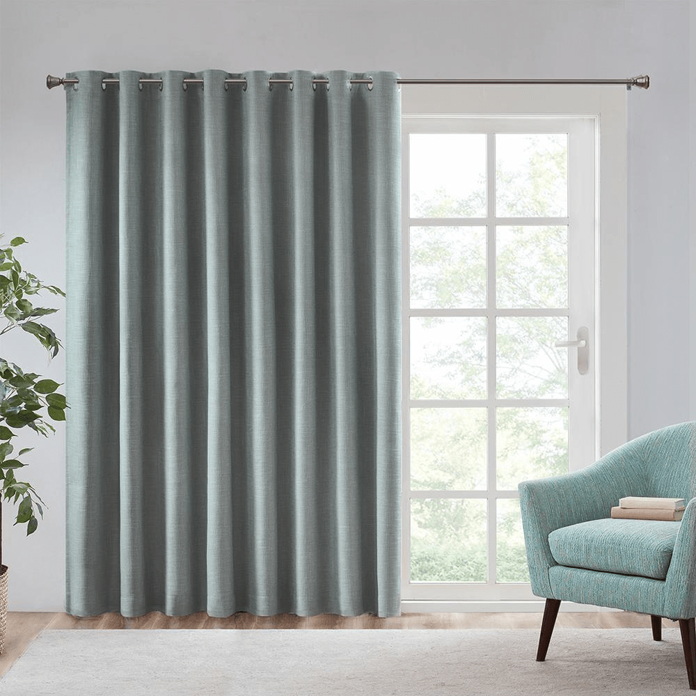 Maya Printed Heathered Blackout Patio Panel - Mervyns