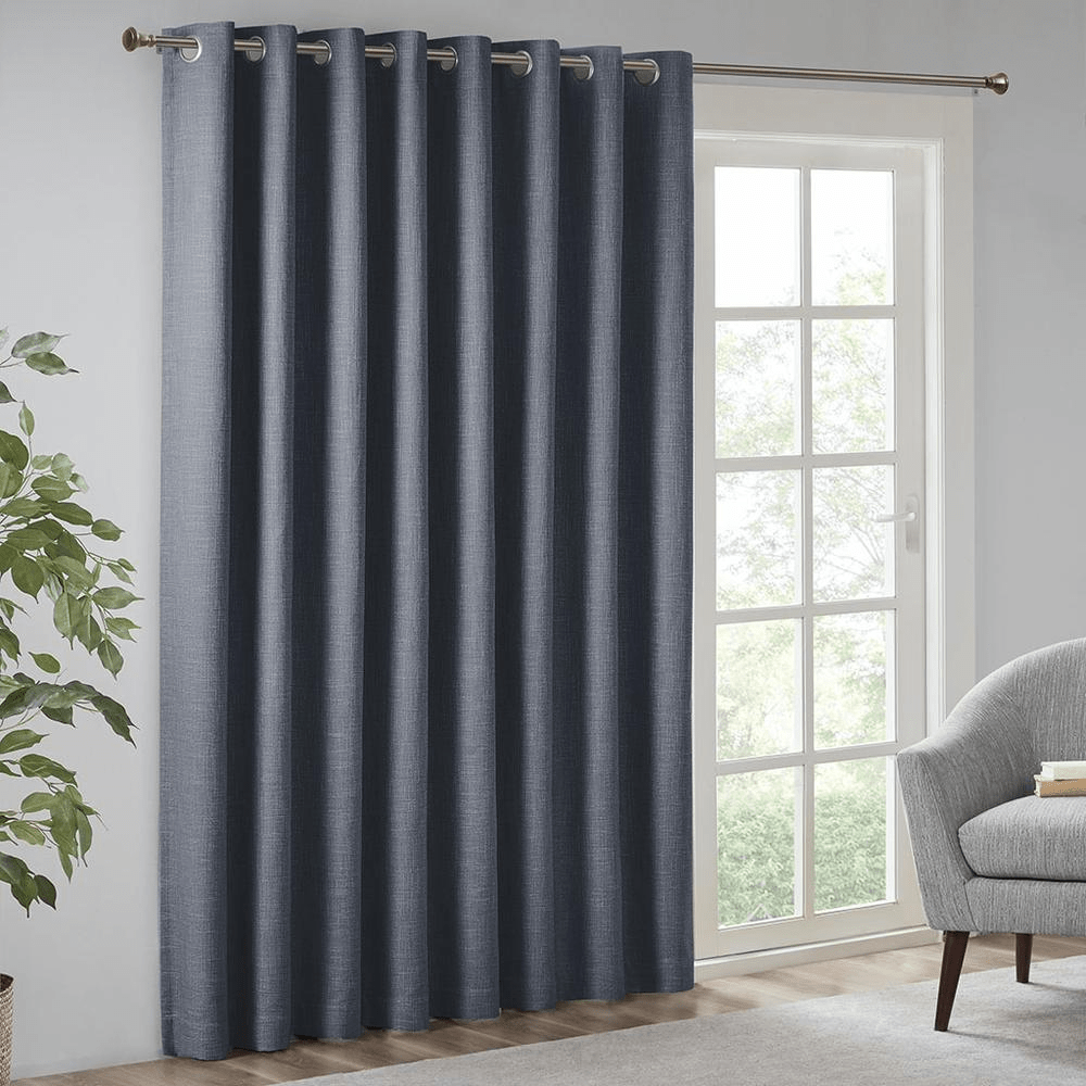 Maya Printed Heathered Blackout Patio Panel - Mervyns