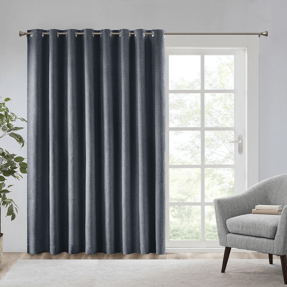 Maya Printed Heathered Blackout Patio Panel - Mervyns