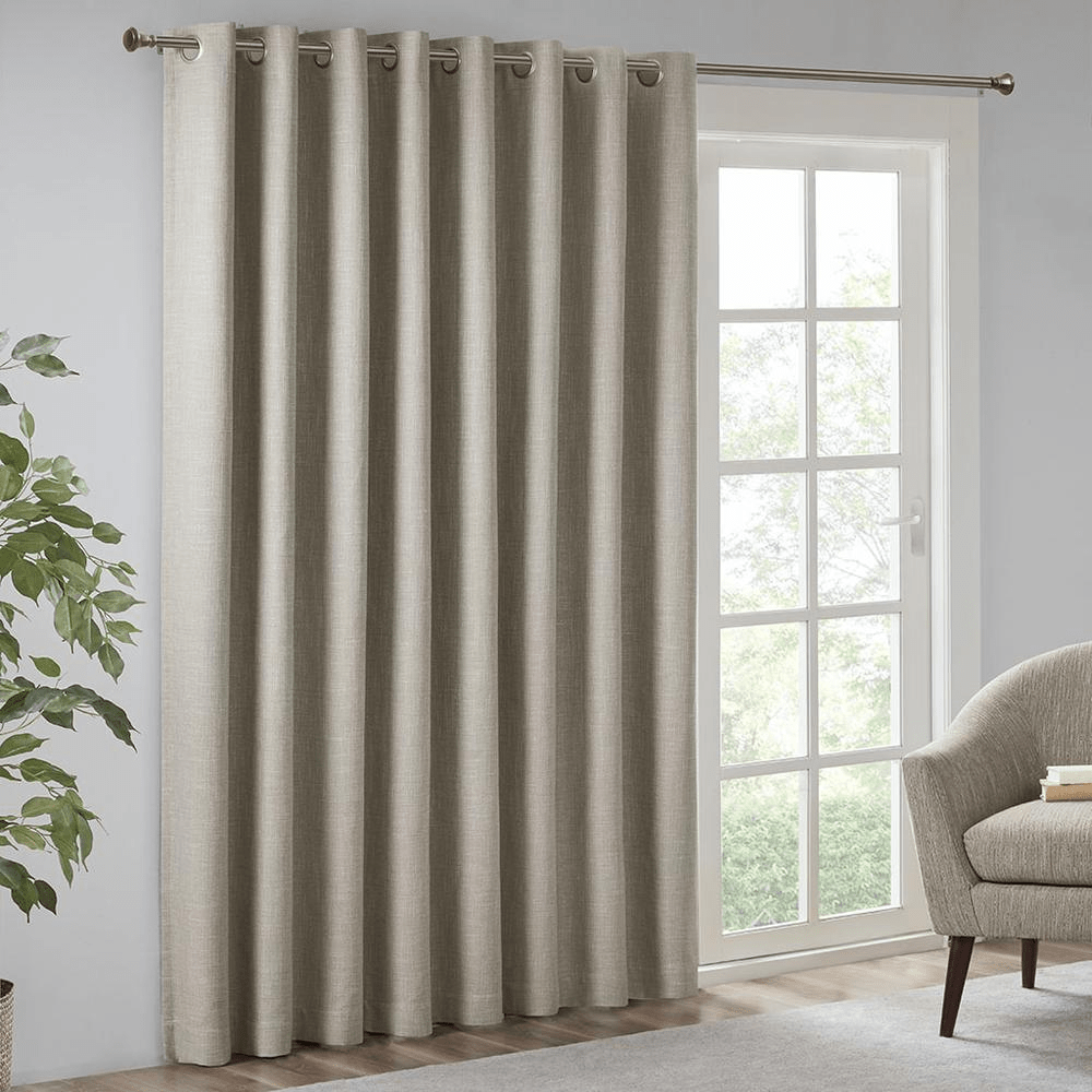 Maya Printed Heathered Blackout Patio Panel - Mervyns