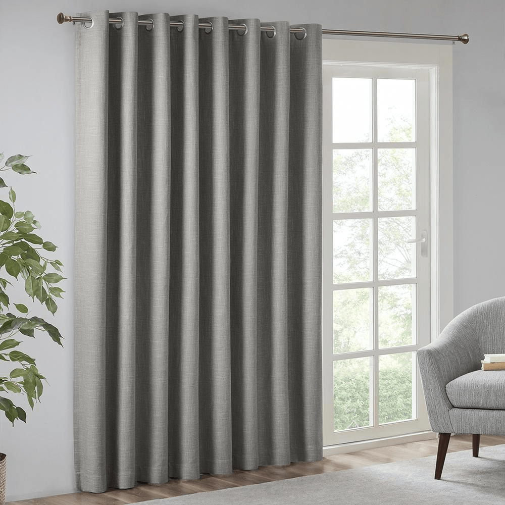 Maya Printed Heathered Blackout Patio Panel - Mervyns