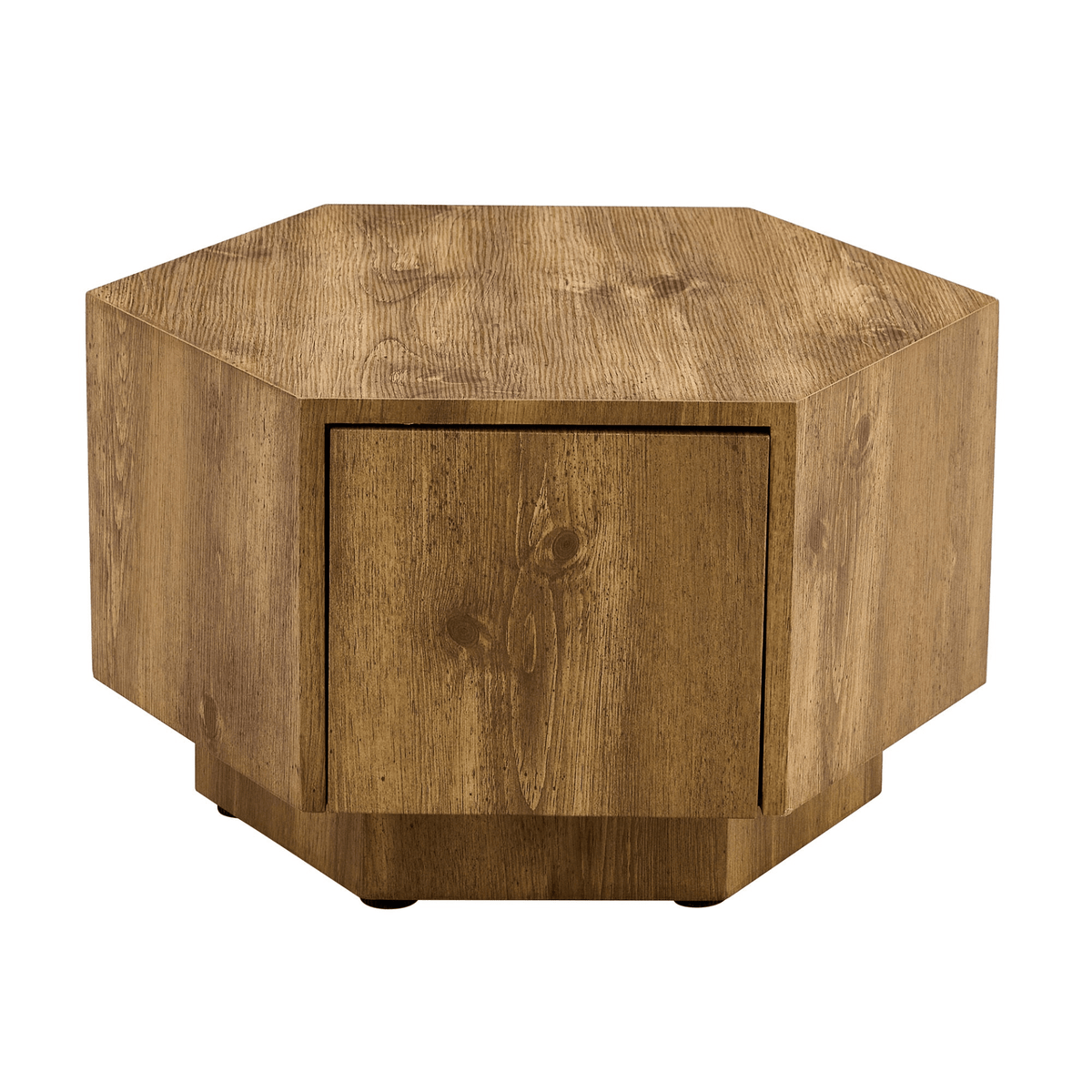 MDF material hexagonal coffee table with drawers.Made of high-quality materials,Adopting a unique hexagonal design,simple and elegant without losing personality. - Mervyns