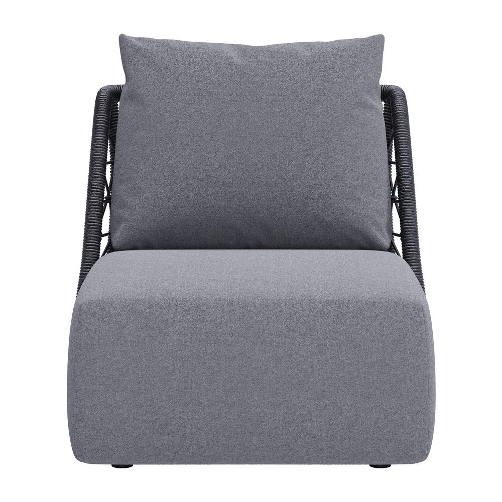 Mekan Accent Chair Gray - Mervyns