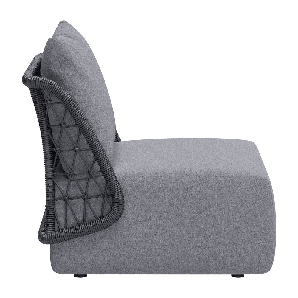 Mekan Accent Chair Gray - Mervyns